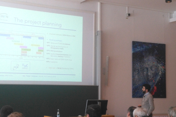 presenting the RSD project in Munich &ndash; Max Planck Institute f&uuml;r Physik, 2018